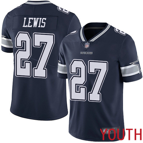 Youth Dallas Cowboys Limited Navy Blue Jourdan Lewis Home #27 Vapor Untouchable NFL Jersey->youth nfl jersey->Youth Jersey